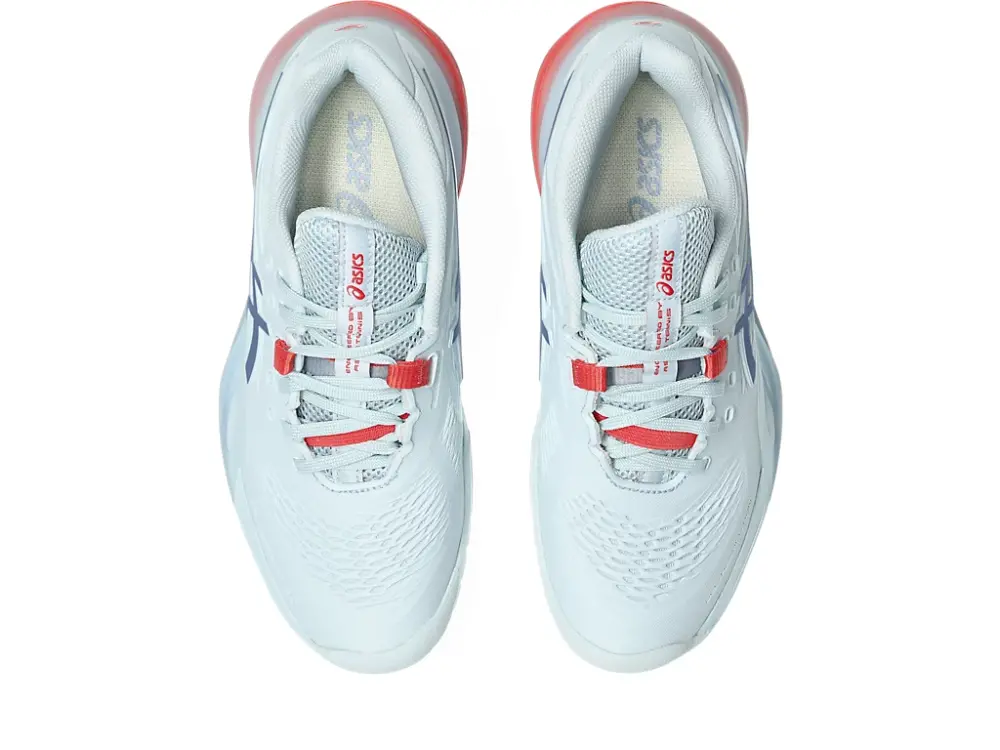 Alternative view of Giày Asics GEL-RESOLUTION X WIDE 'GREY BLUE' 1042A278-401