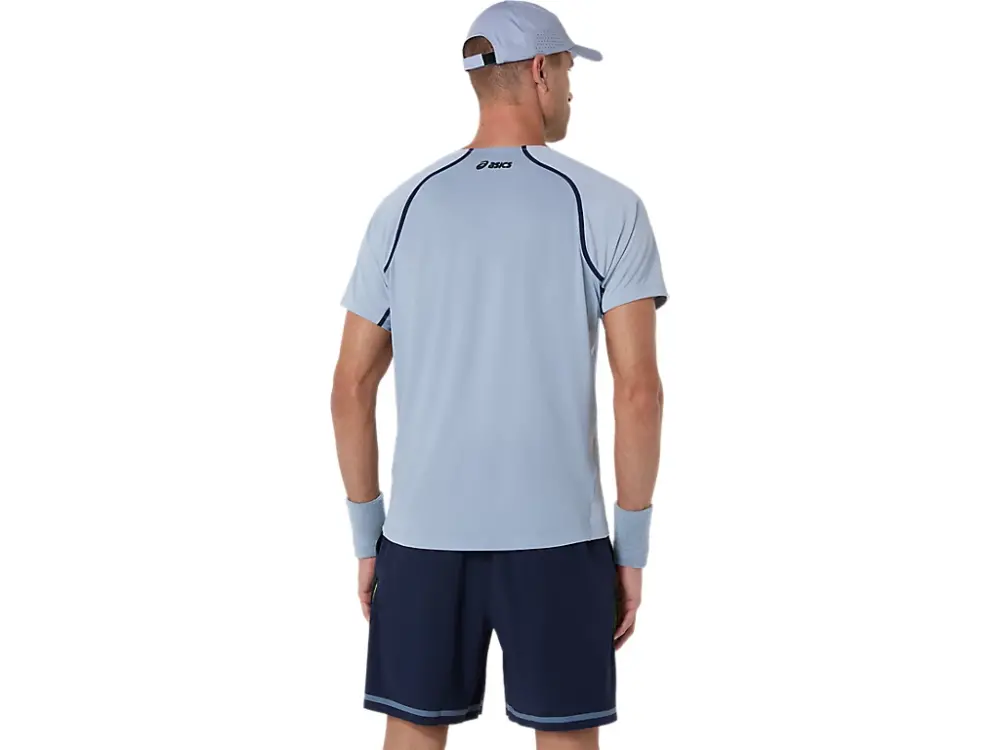 Áo Asics MATCH SS TOP 'Blue' 2041A392-400 - Ảnh 4