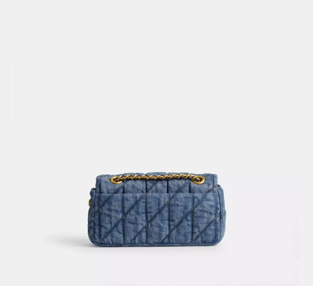 Túi Coach Tabby Shoulder Bag 20 'Indigo' CR701-B4IN - Ảnh 4
