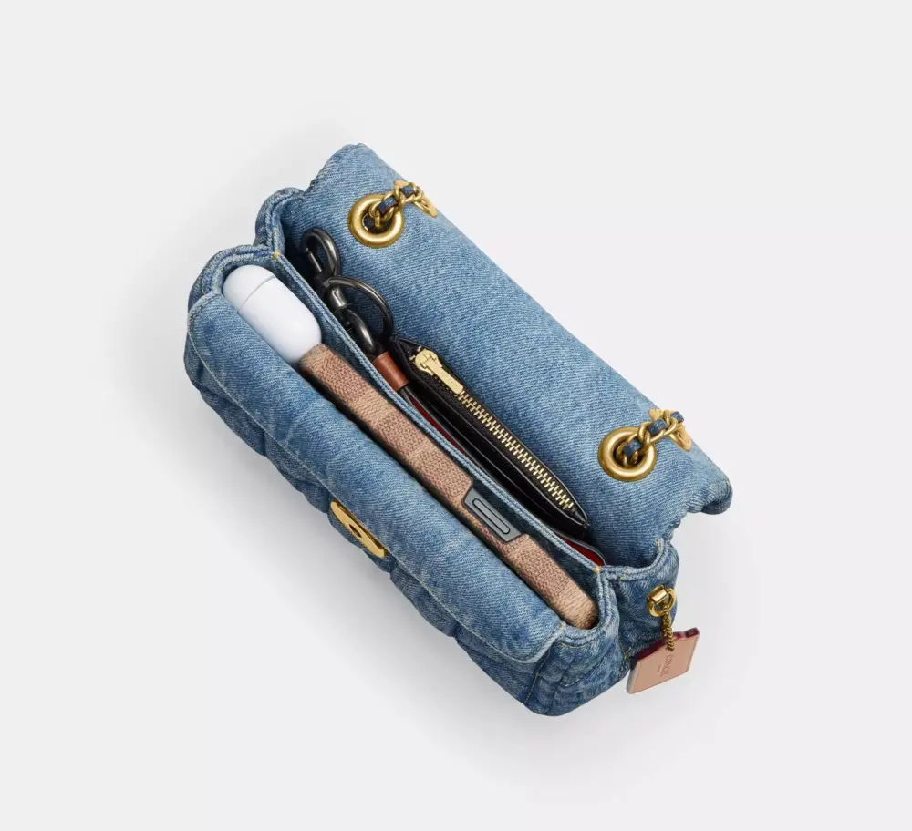 Túi Coach Tabby Shoulder Bag 20 'Indigo' CR701-B4IN - Ảnh 3