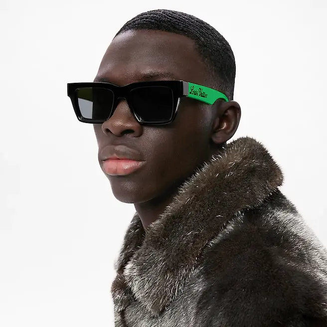 Kính Louis Vuitton LV Pop Sunglasses 'Black Green' Z1556E - Ảnh 4