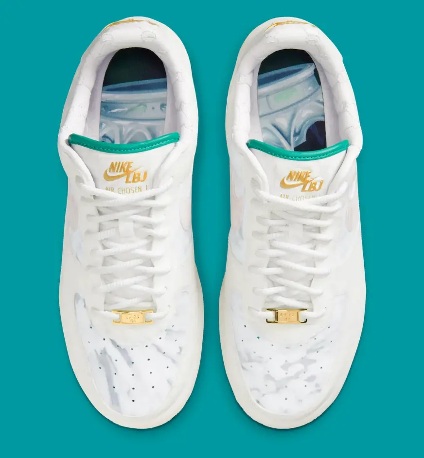 Alternative view of Giày Nike Air Force 1 Low Premium 'LeBron James' IQ5373-100