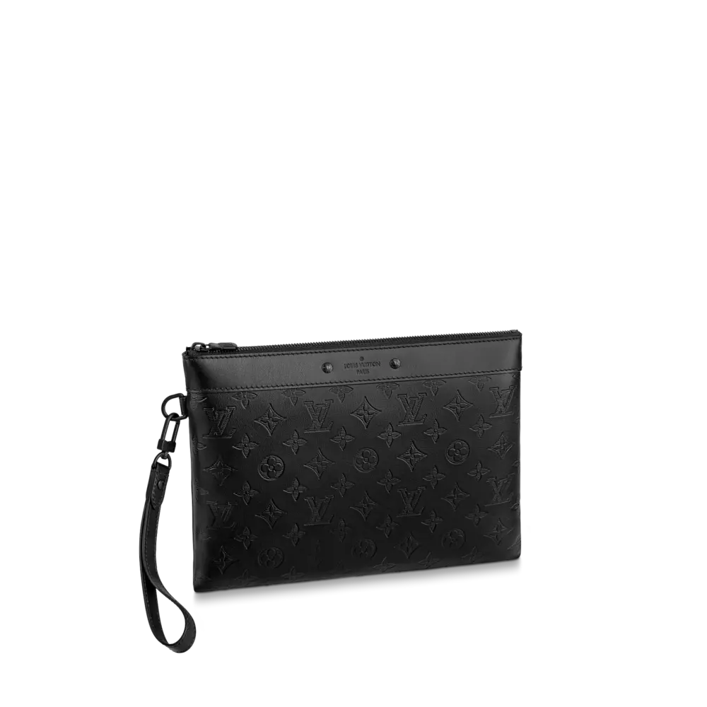 Túi Louis Vuitton To Go Pochette 'Black' M81570 - Ảnh 5