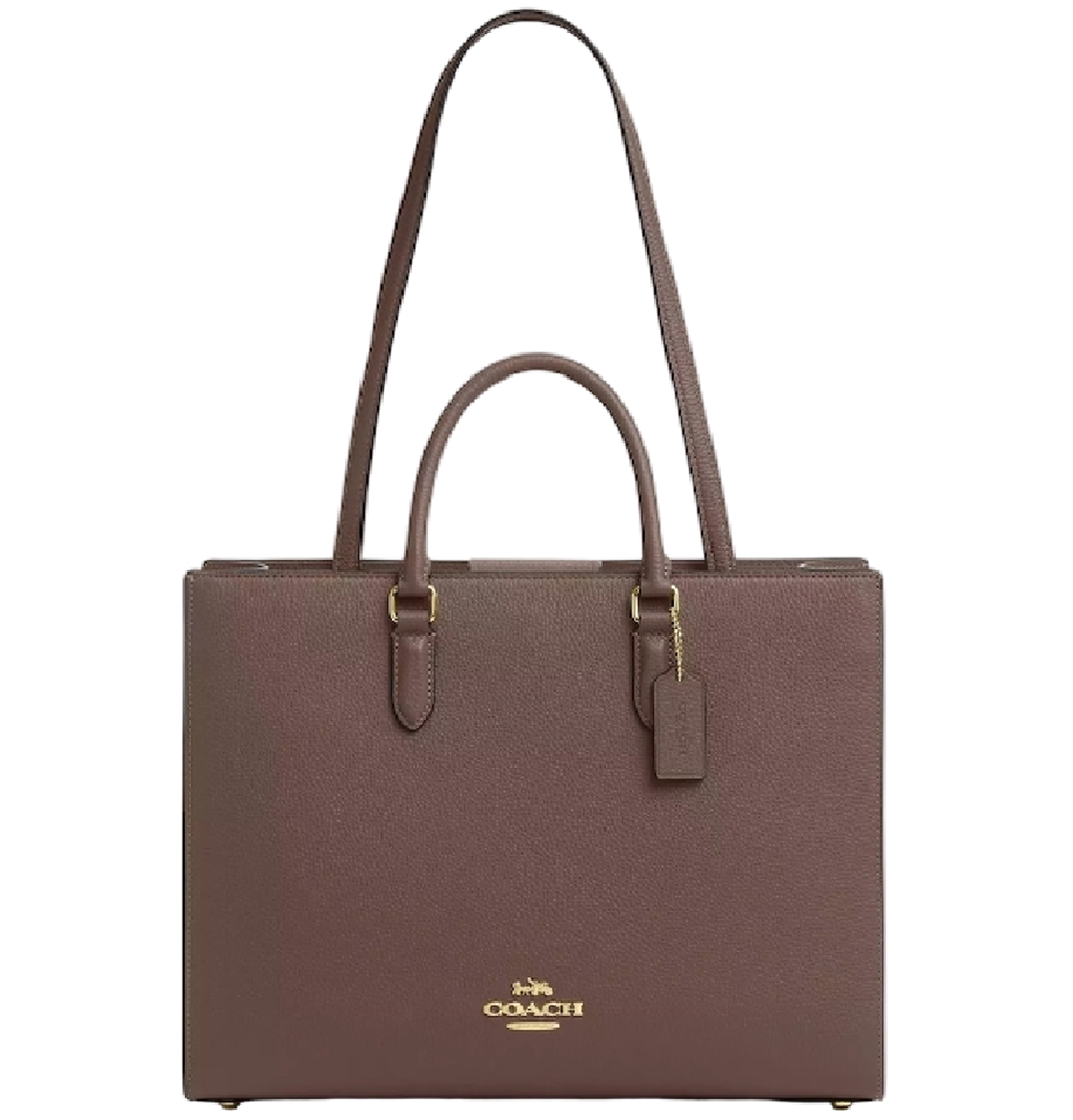 Túi Coach Maggie Tote Bag 'Dark Stone' CY666-IMV2R