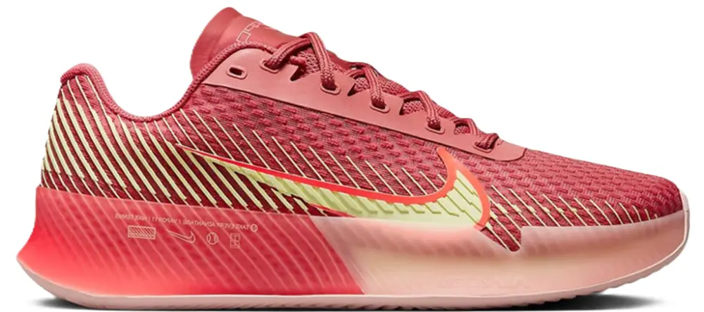 Giày Nike Court Air Zoom Vapor 11 'Red Yellow' DV2015-600