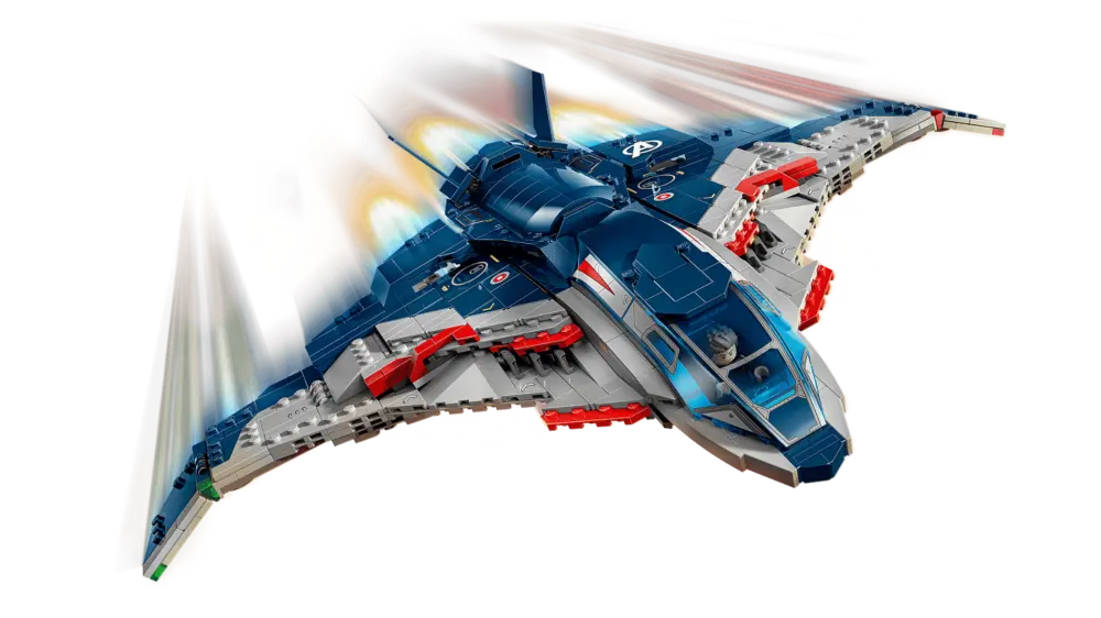 Mô Hình Lego Avengers: Age of Ultron Quinjet 76325 - Ảnh 6
