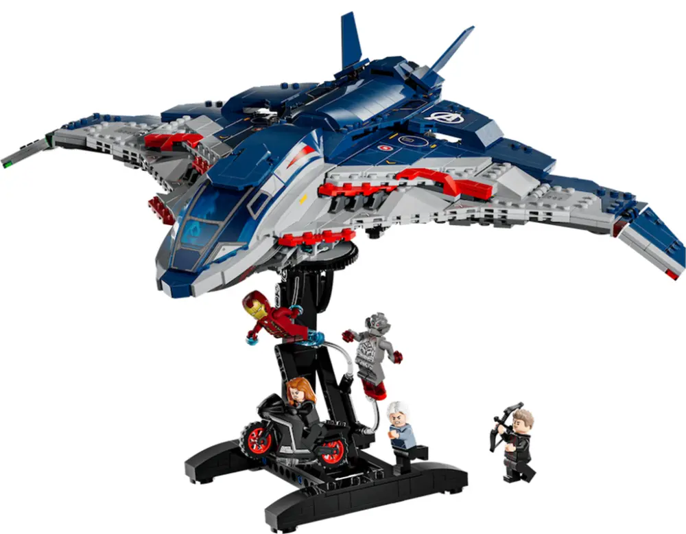 Mô Hình Lego Avengers: Age of Ultron Quinjet 76325