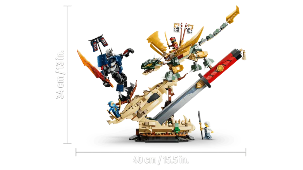 Mô Hình Lego Battle at the Dragon's Blade 71871 - Ảnh 3