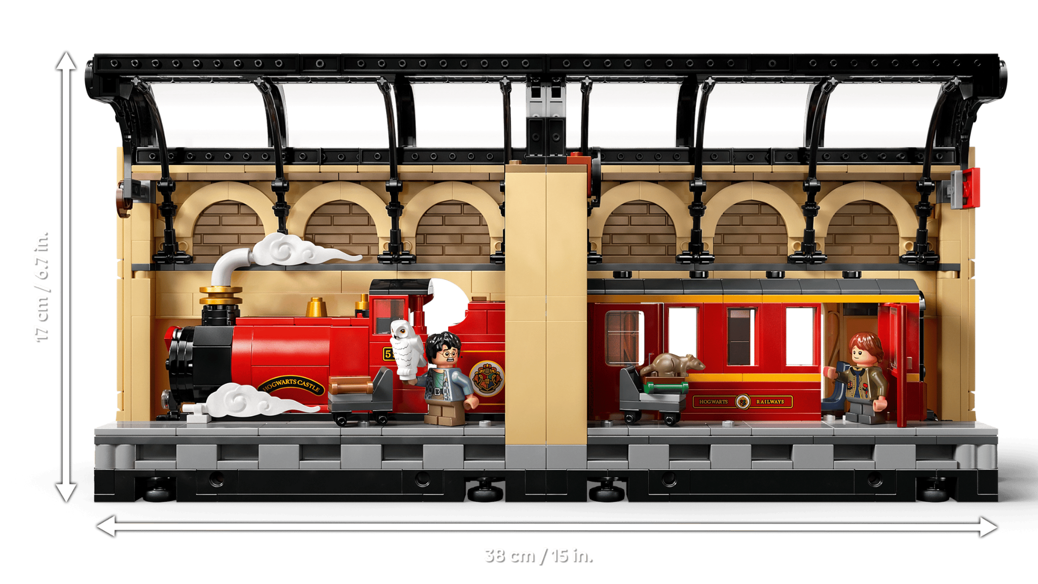 Mô Hình Lego Book Nook: Hogwarts™ Express 76450 - Ảnh 3