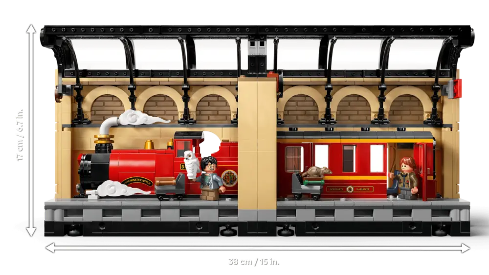 Mô Hình Lego Book Nook: Hogwarts™ Express 76450 - Ảnh 3