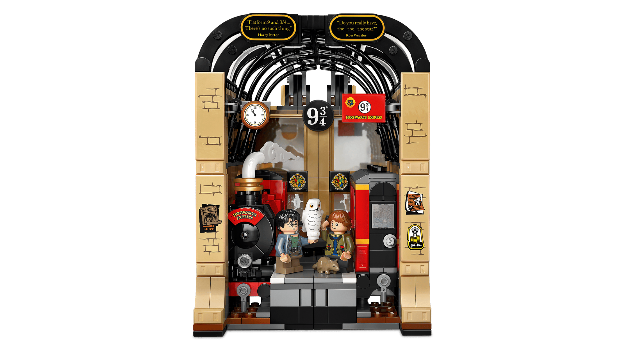 Mô Hình Lego Book Nook: Hogwarts™ Express 76450 - Ảnh 4