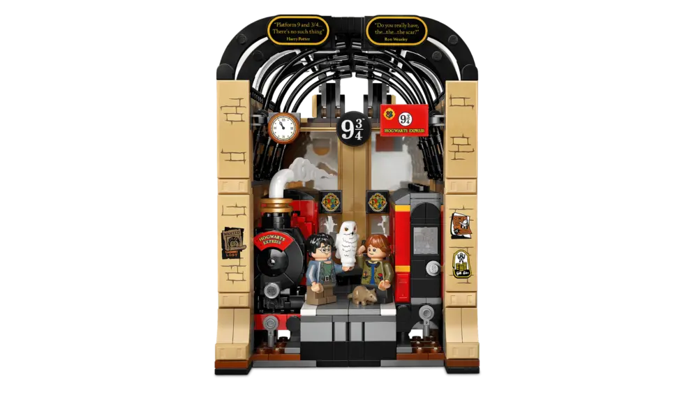 Mô Hình Lego Book Nook: Hogwarts™ Express 76450 - Ảnh 4