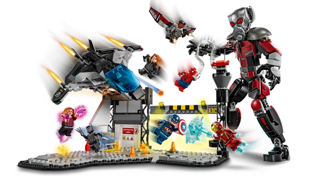 Mô Hình Lego Captain America: Civil War Action Battle 76314 - Ảnh 5