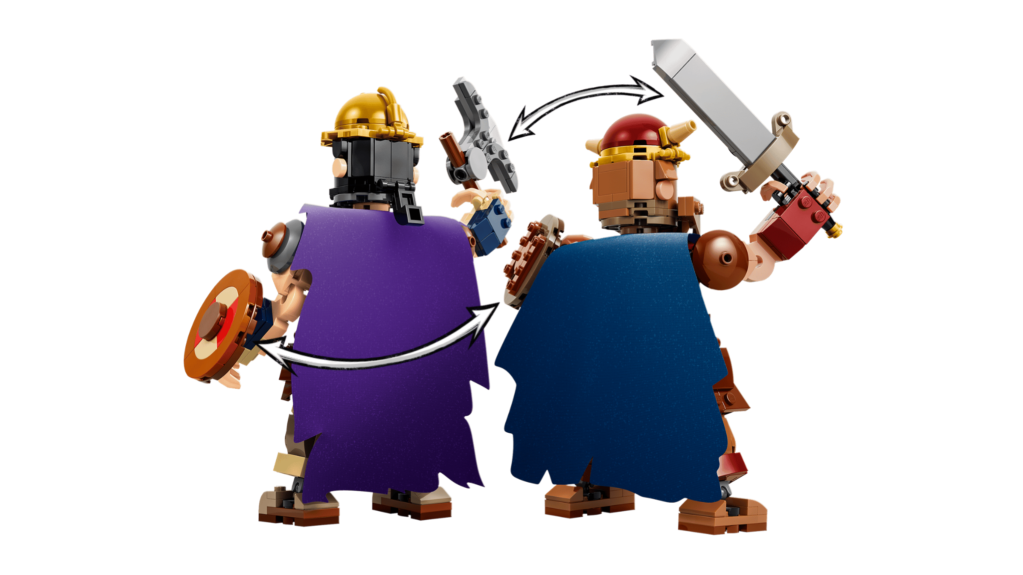 Mô Hình Lego Dorry vs. Brogy – Giants of Little Garden 75644 - Ảnh 4