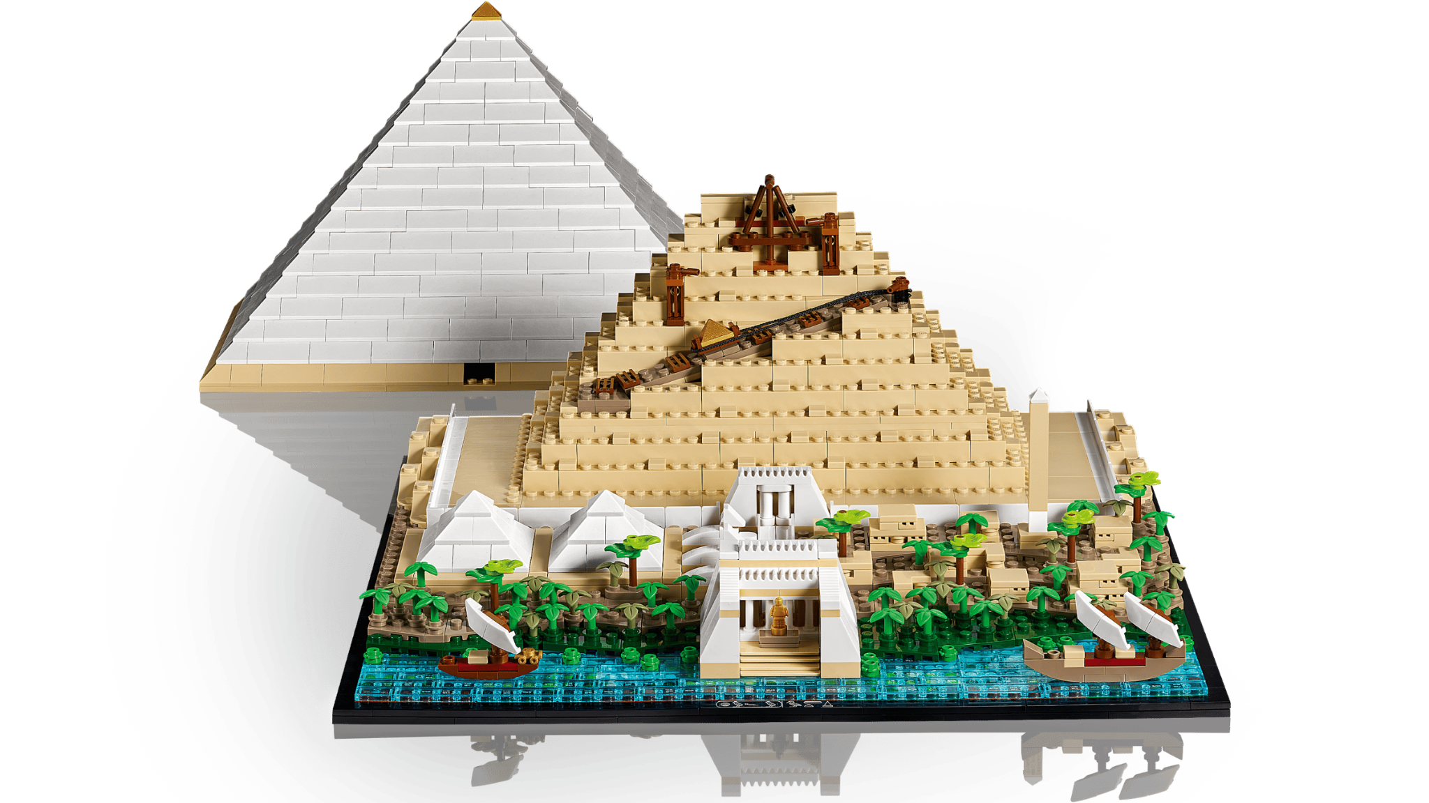 Mô Hình Lego Great Pyramid of Giza 21058 - Ảnh 3