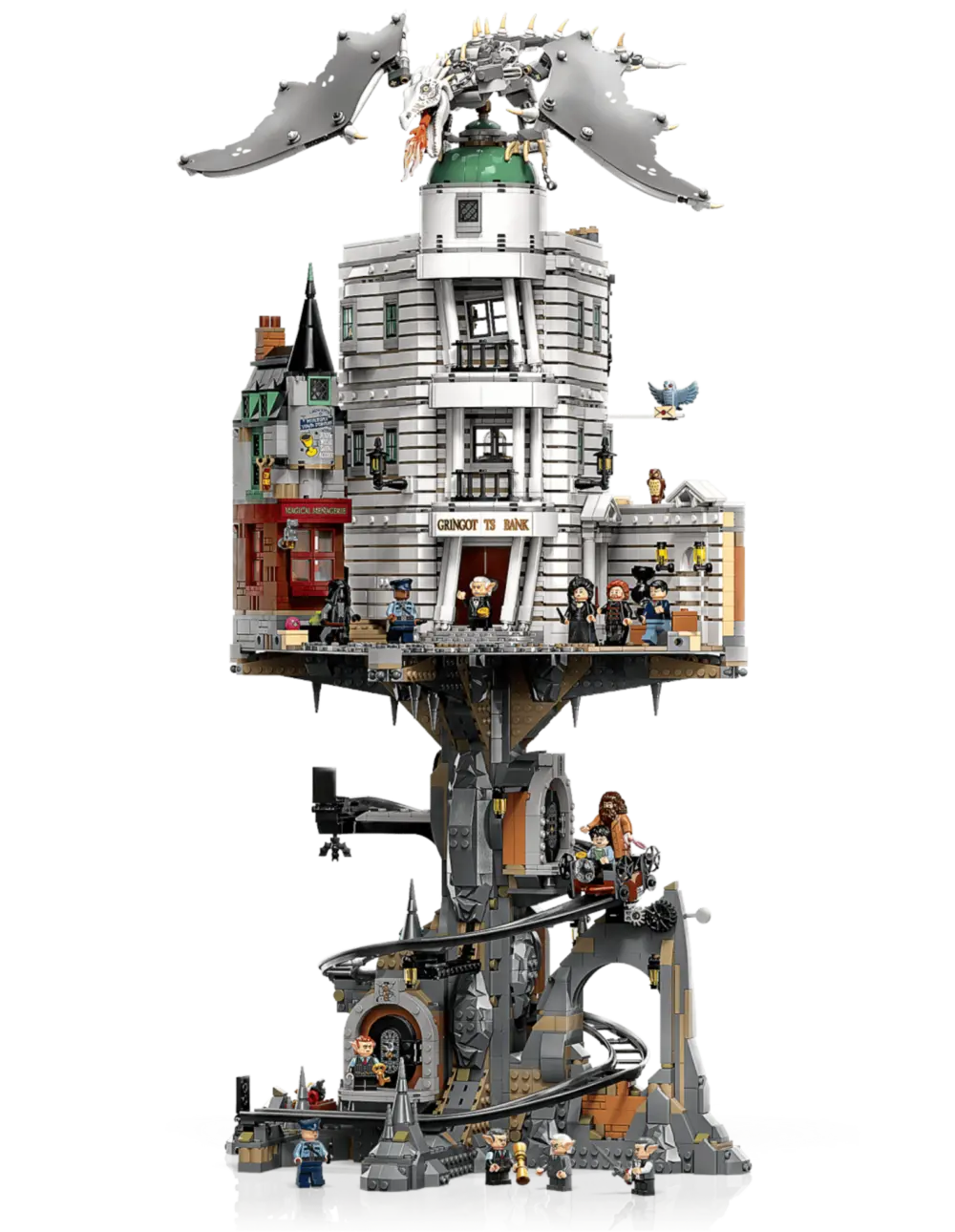 Alternative view of Mô Hình Lego Gringotts™ Wizarding Bank – Collectors' Edition 76417