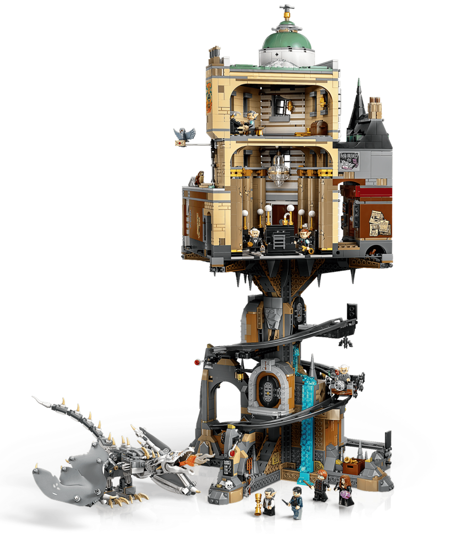 Mô Hình Lego Gringotts™ Wizarding Bank – Collectors' Edition 76417 - Ảnh 3