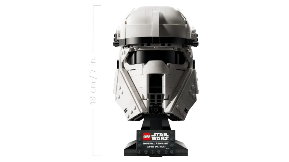 Alternative view of Mô Hình Lego Imperial Remnant AT-RT Driver™ Helmet 75458