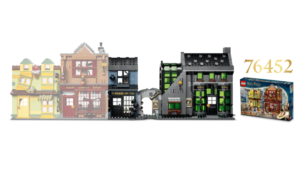 Alternative view of Mô Hình Lego Knockturn Alley™ Wizarding Shops 76471