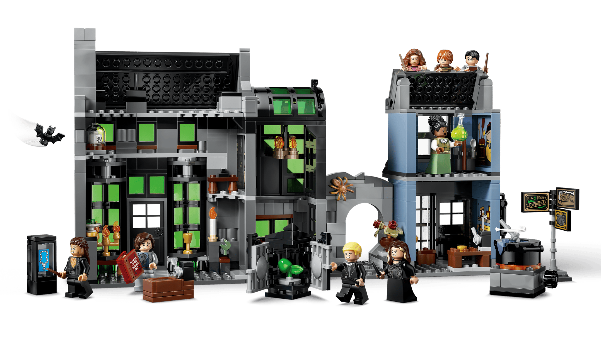 Mô Hình Lego Knockturn Alley™ Wizarding Shops 76471 - Ảnh 3