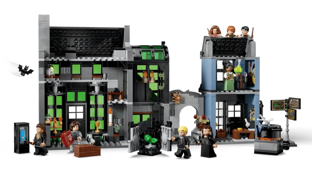 Mô Hình Lego Knockturn Alley™ Wizarding Shops 76471 - Ảnh 3