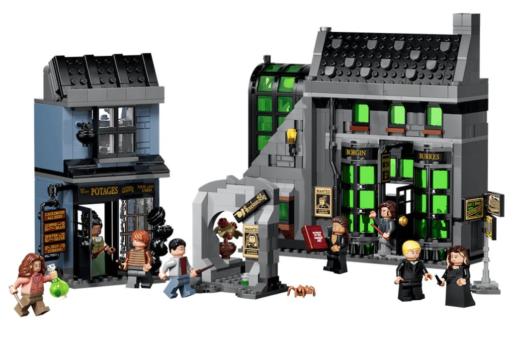 Mô Hình Lego Knockturn Alley™ Wizarding Shops 76471