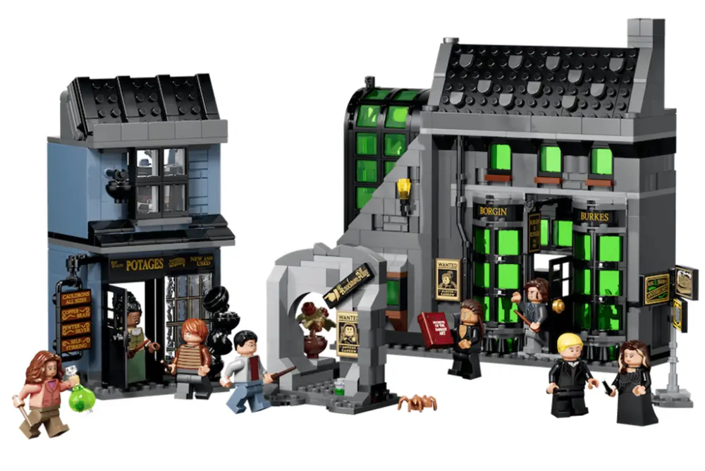 Mô Hình Lego Knockturn Alley™ Wizarding Shops 76471
