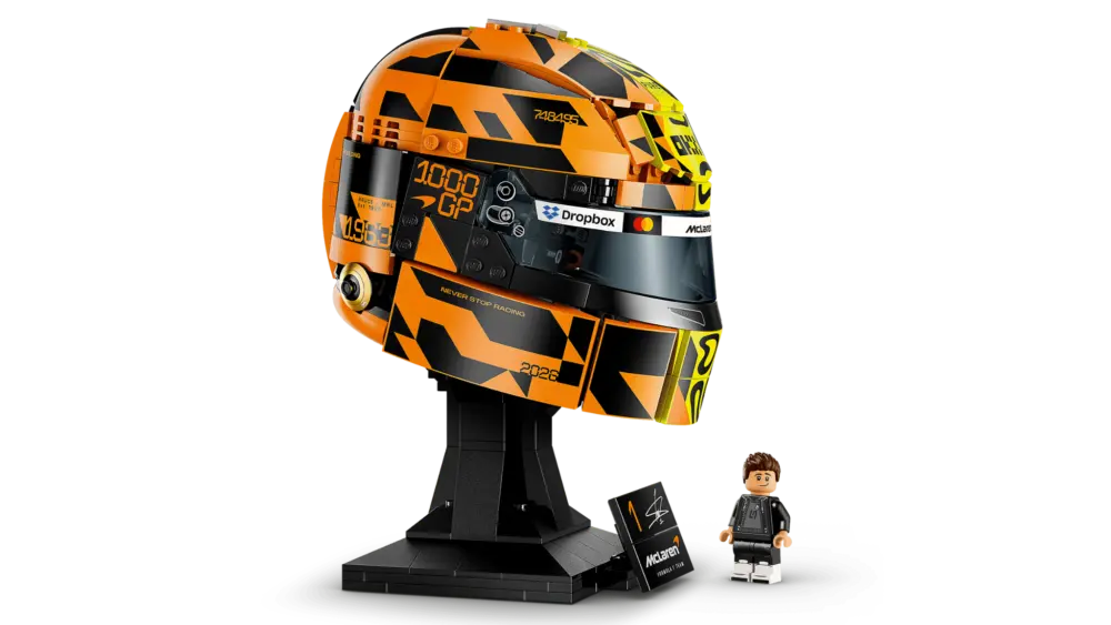 Alternative view of Mô Hình Lego McLaren Mastercard F1® Team Lando Norris Helmet 43023
