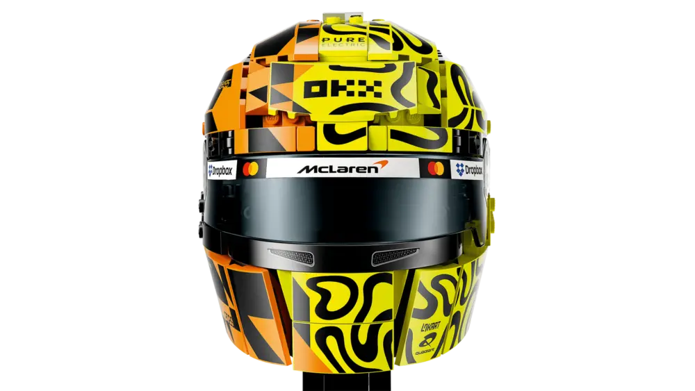 Mô Hình Lego McLaren Mastercard F1® Team Lando Norris Helmet 43023 - Ảnh 3