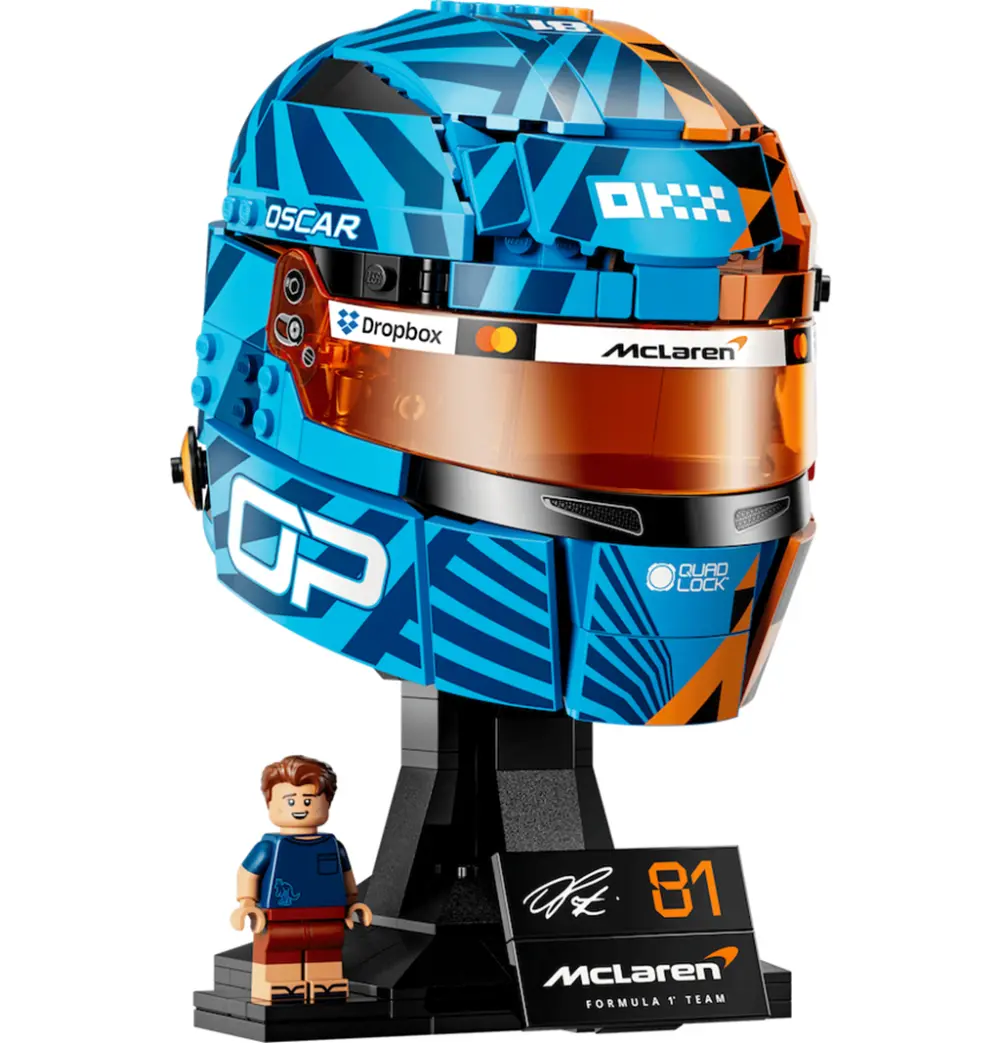 Mô Hình Lego McLaren Mastercard F1® Team Oscar Piastri Helmet 43017