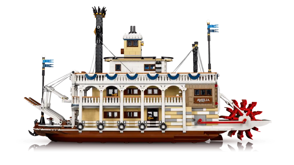 Mô Hình Lego River Steamboat 21356 - Ảnh 4