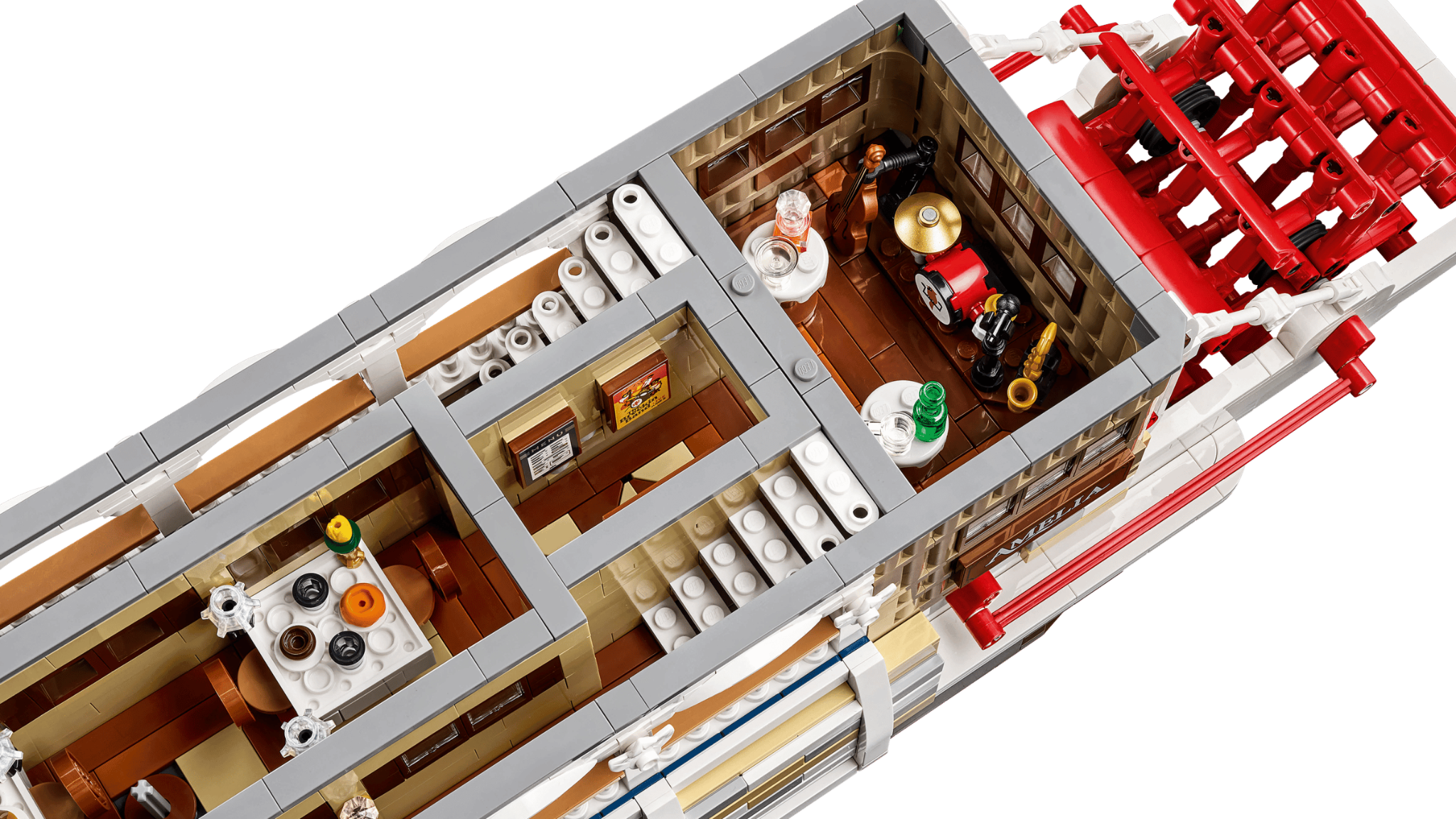 Alternative view of Mô Hình Lego River Steamboat 21356
