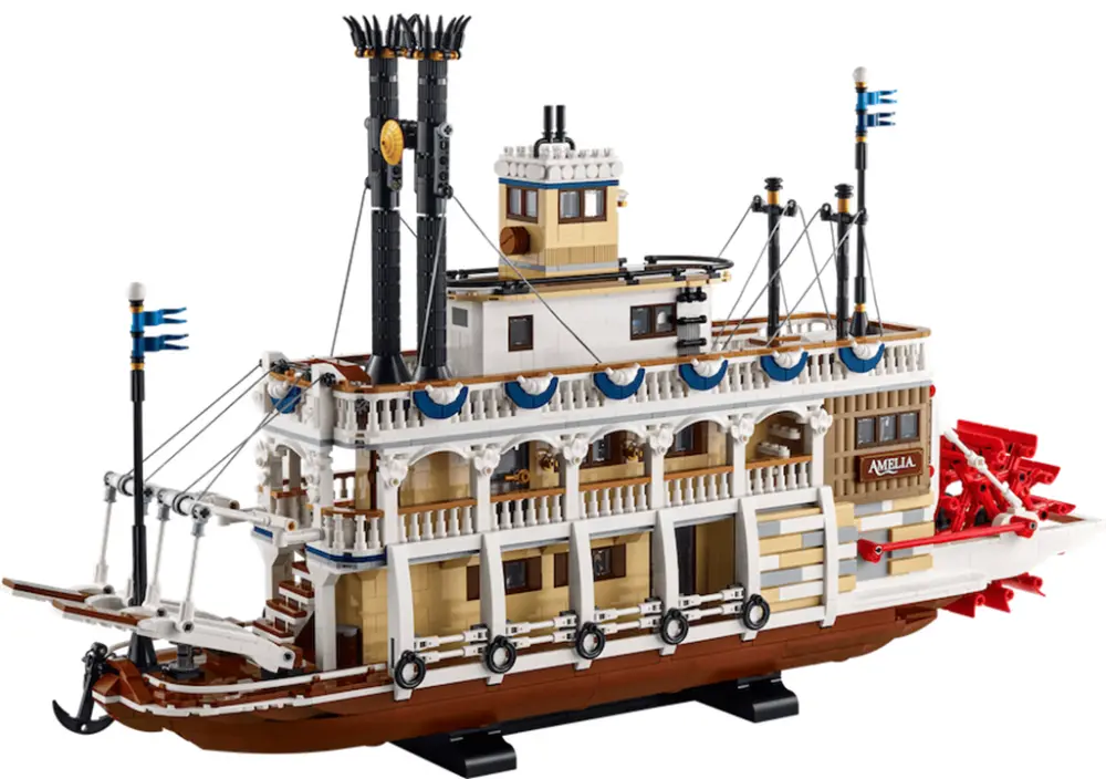 Mô Hình Lego River Steamboat 21356