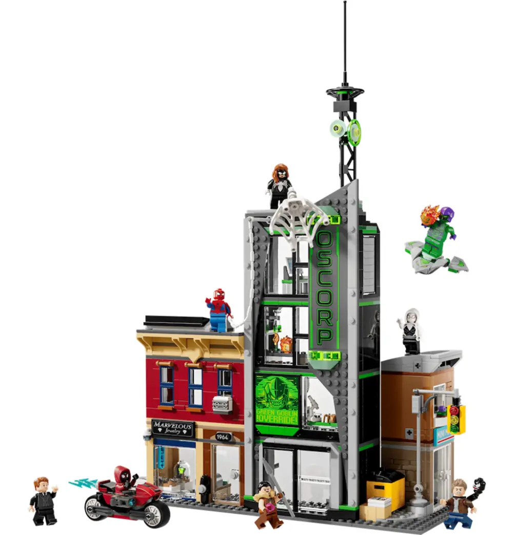 Mô Hình Lego Spider-Man vs. Oscorp 76324