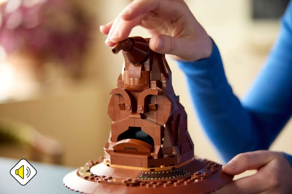 Mô Hình Lego Talking Sorting Hat™ 76429 - Ảnh 4