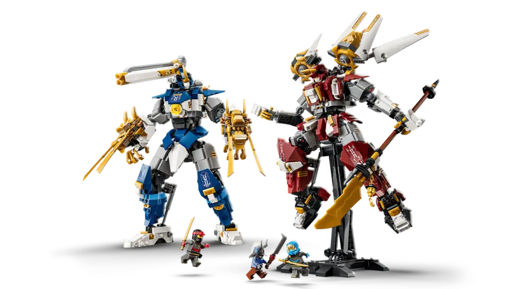 Mô Hình Lego The Twin Titan Mechs 71870 - Ảnh 5