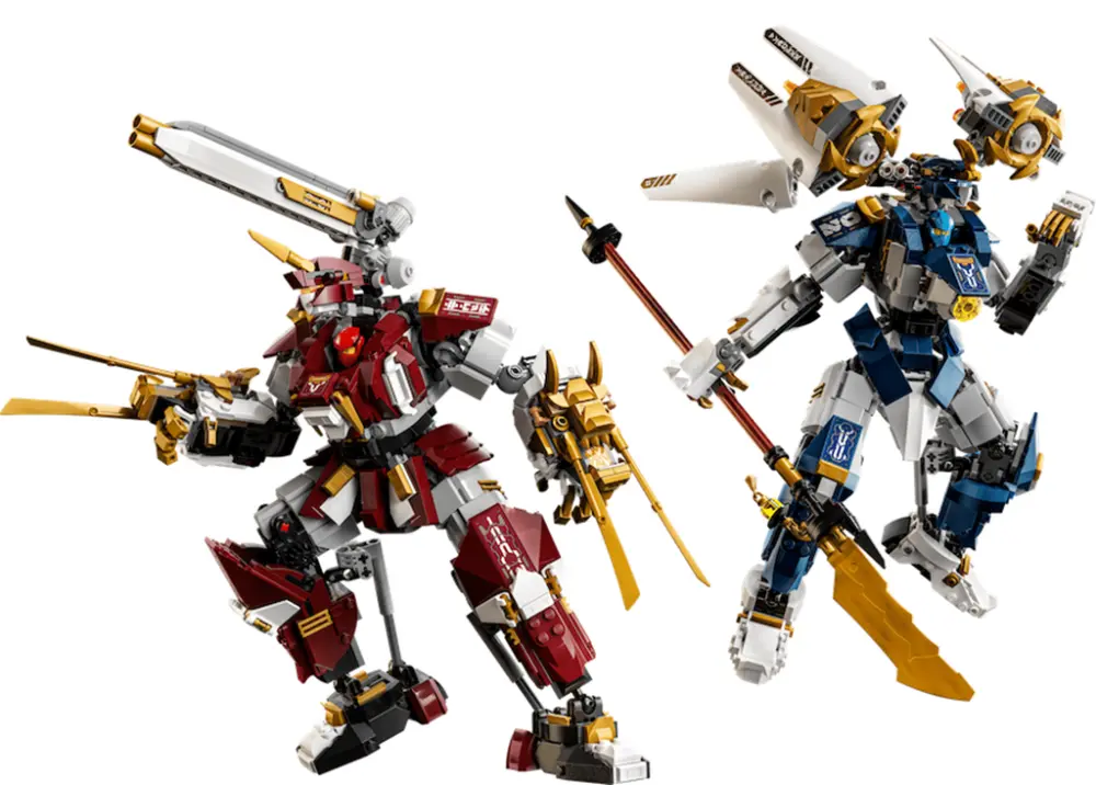 Mô Hình Lego The Twin Titan Mechs 71870