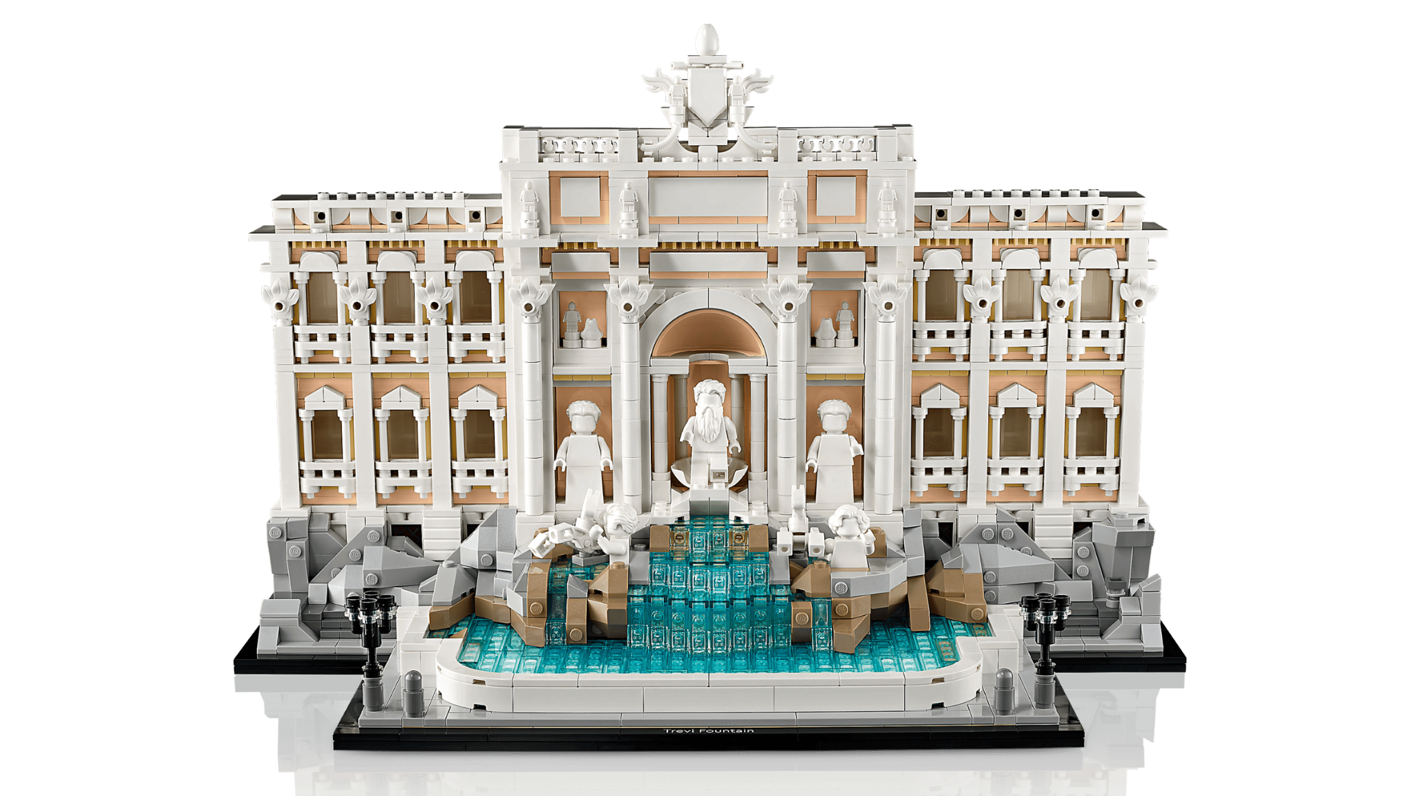 Alternative view of Mô Hình Lego Trevi Fountain 21062