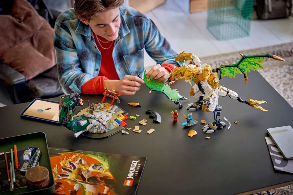 Alternative view of Mô Hình Lego Ultra Dragon Battle 71872