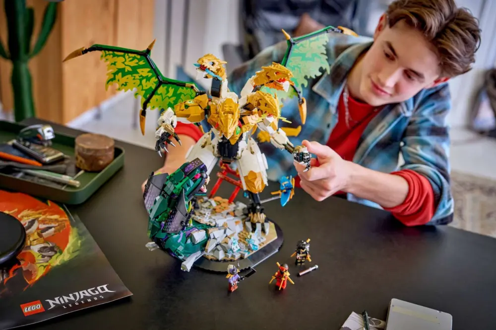 Mô Hình Lego Ultra Dragon Battle 71872 - Ảnh 4
