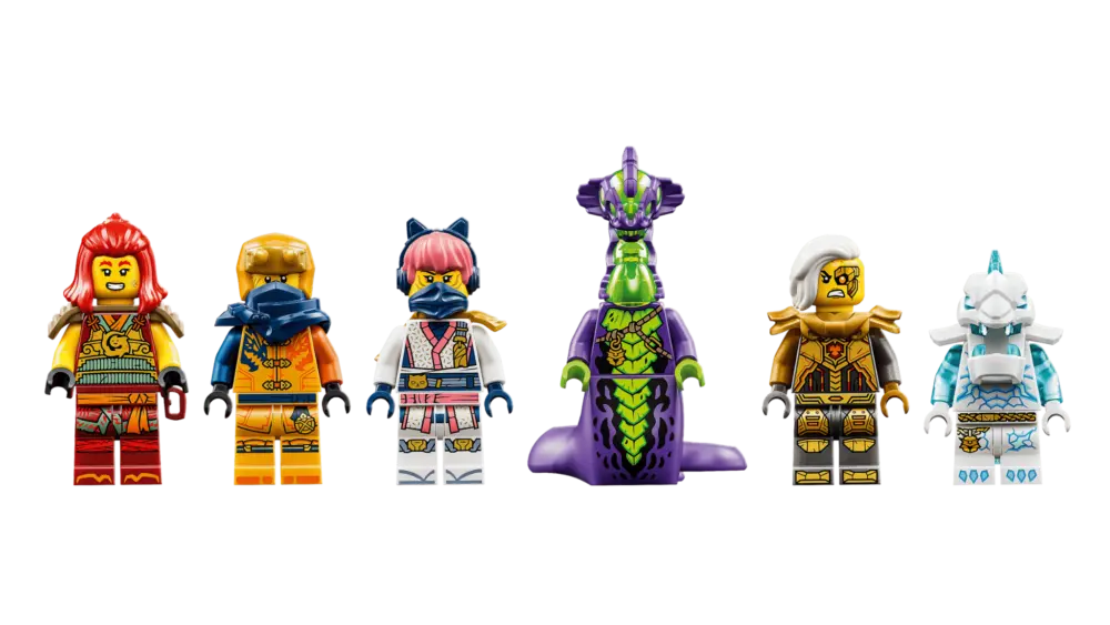 Alternative view of Mô Hình Lego Wyldfyre's Transforming Dragon Mech 71868