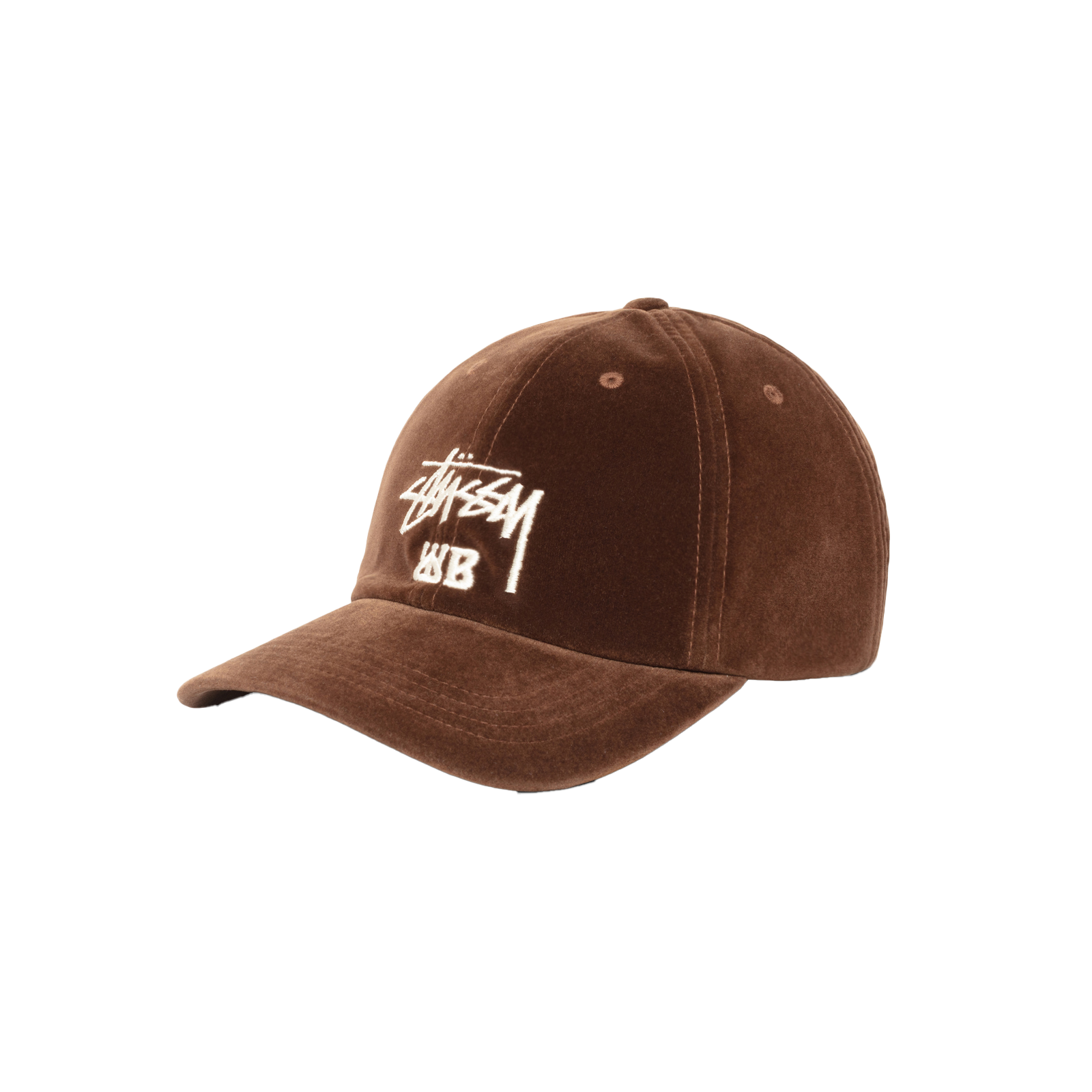 Mũ Stussy x Wales Bonner Cap 'Brown' 331248 - Ảnh 4