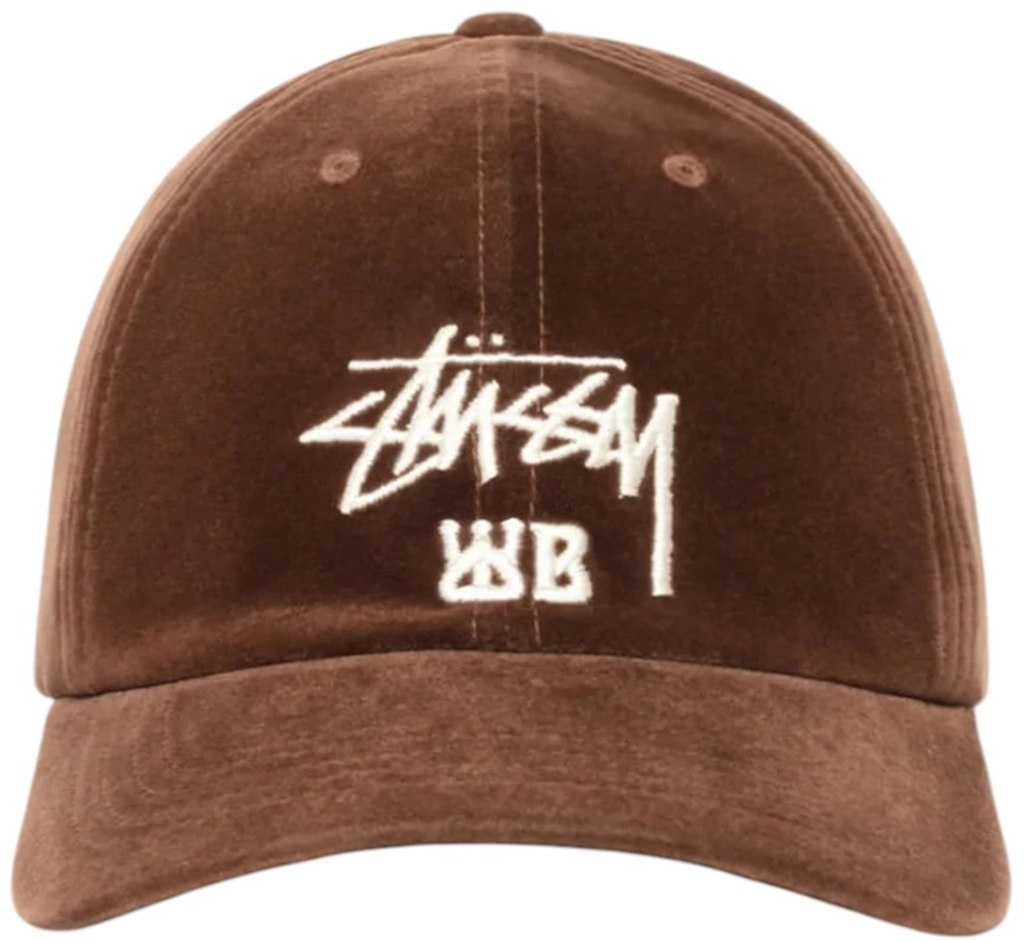 Mũ Stussy x Wales Bonner Cap 'Brown' 331248
