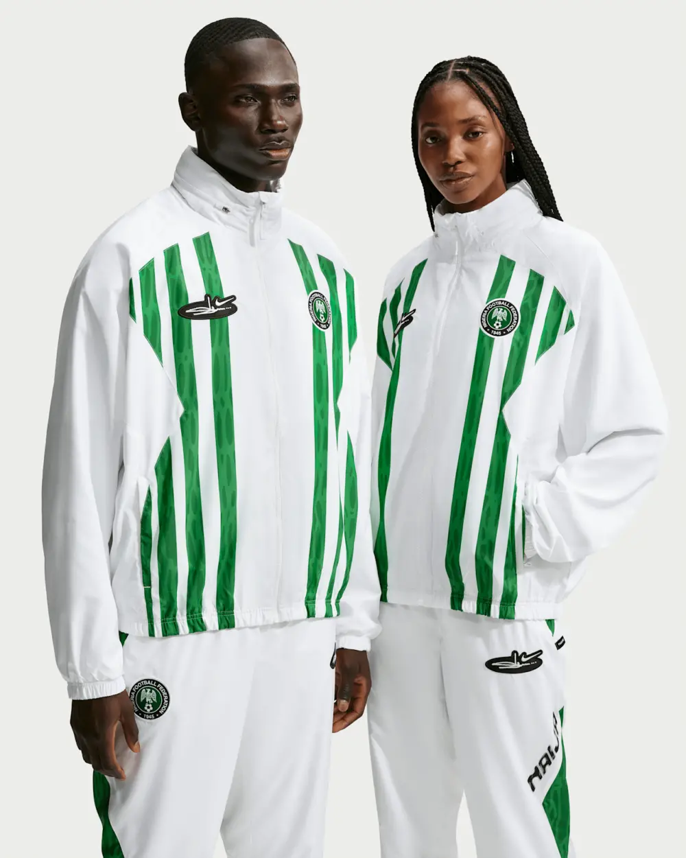 Áo Nike Nigeria x Slawn Lightweight Jacket IU7644-100 - Ảnh 5