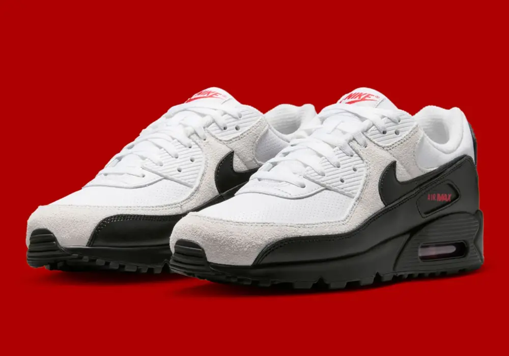 Giày Nike Air Max 90 'White Black' IV2867-100 - Ảnh 3
