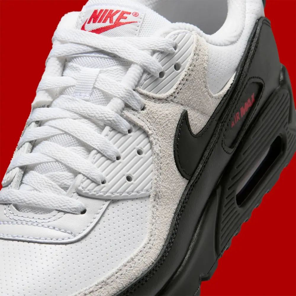 Giày Nike Air Max 90 'White Black' IV2867-100 - Ảnh 4