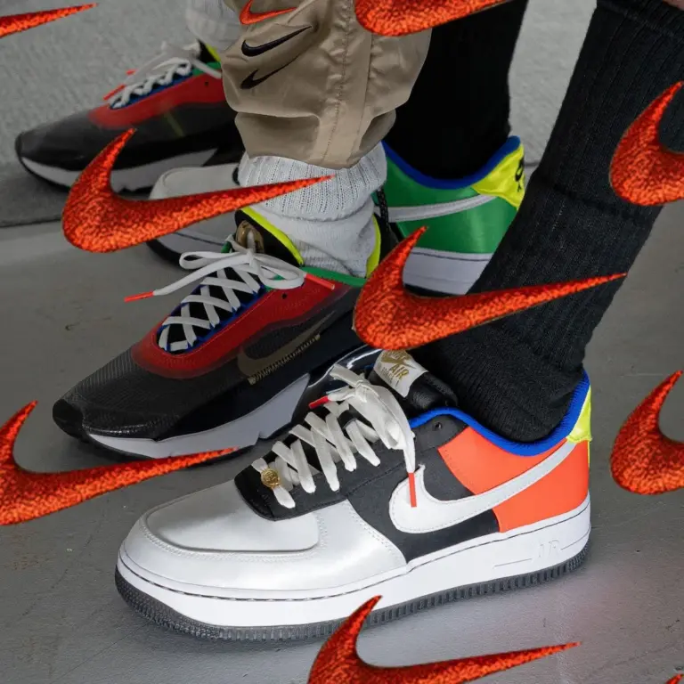 Giày Nike Air Force 1 Low ‘Olympic’ DA1345-014 - Ảnh 3