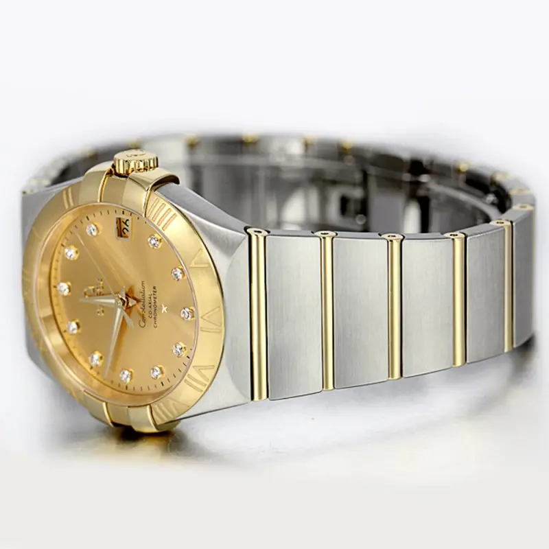 Alternative view of Đồng Hồ Omega Constellation Champagne ‘Gold’ 123-20-35-20-58-001