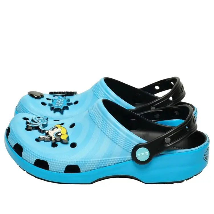 Dép Crocs x Powerpuff Girls Classic Clog 'Bubbles' 211511-90H - Ảnh 4