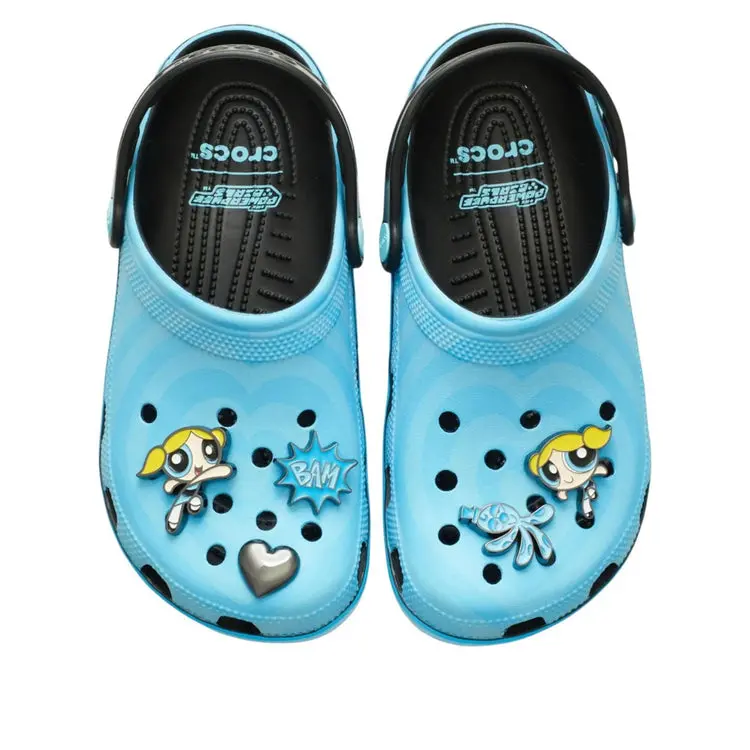 Dép Crocs x Powerpuff Girls Classic Clog 'Bubbles' 211511-90H - Ảnh 3